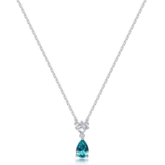 Necklace Brosway Woman FANCY - AQUA GREEN in Silver FAG03 - FAG03